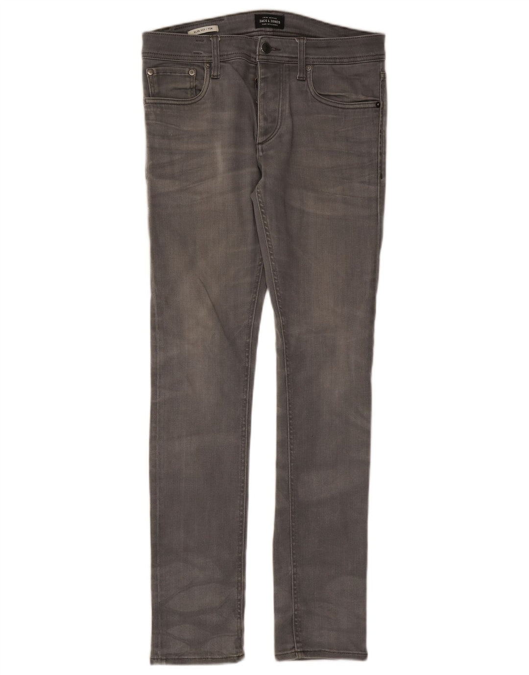 Jack & Jones Mujer Tim Slim Jeans W30 L32 Gris