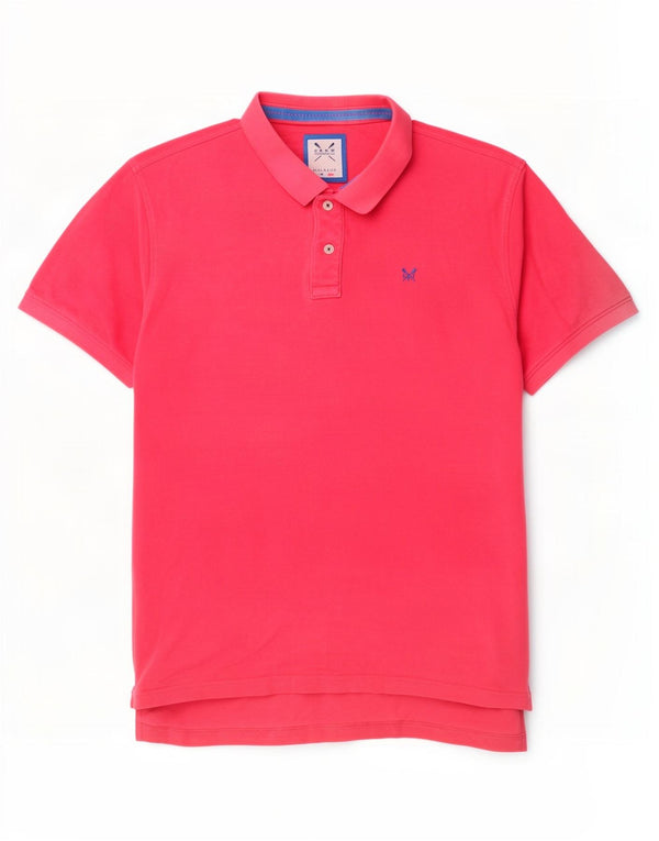 Crew Clothing Polo para hombre 2XL Algodón rosa