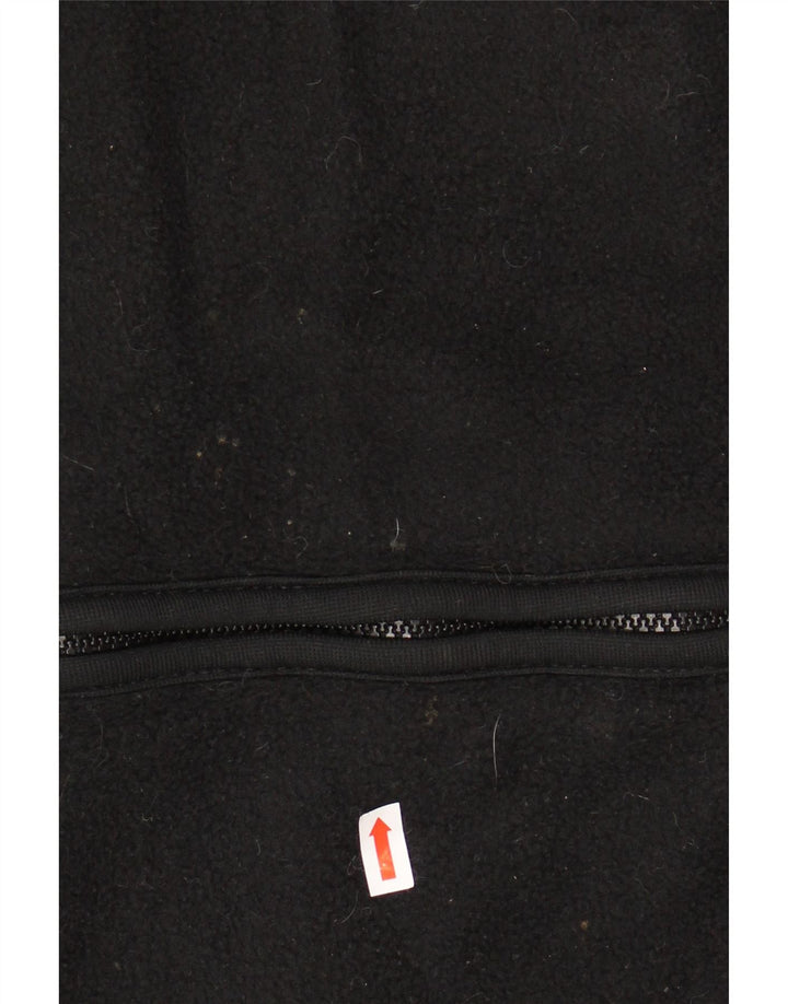 EDDIE BAUER Chaleco polar holgado para hombre UK 44 2XL Poliéster negro