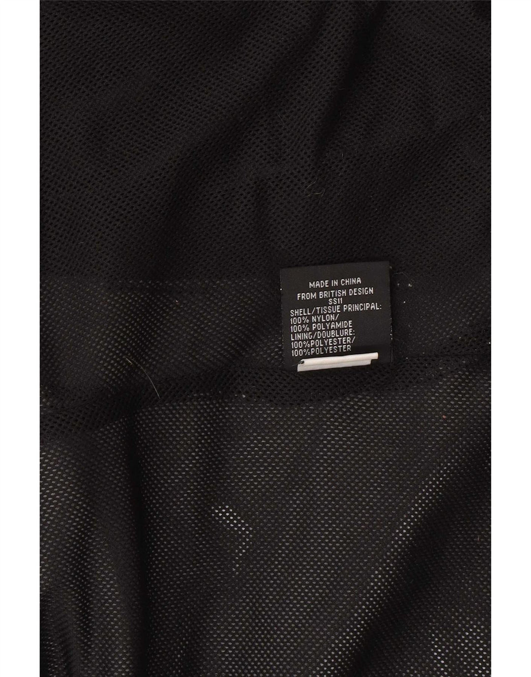 Superdry Chaqueta Cortavientos De Corte Regular Para Mujer UK 46 Large Nylon Negro