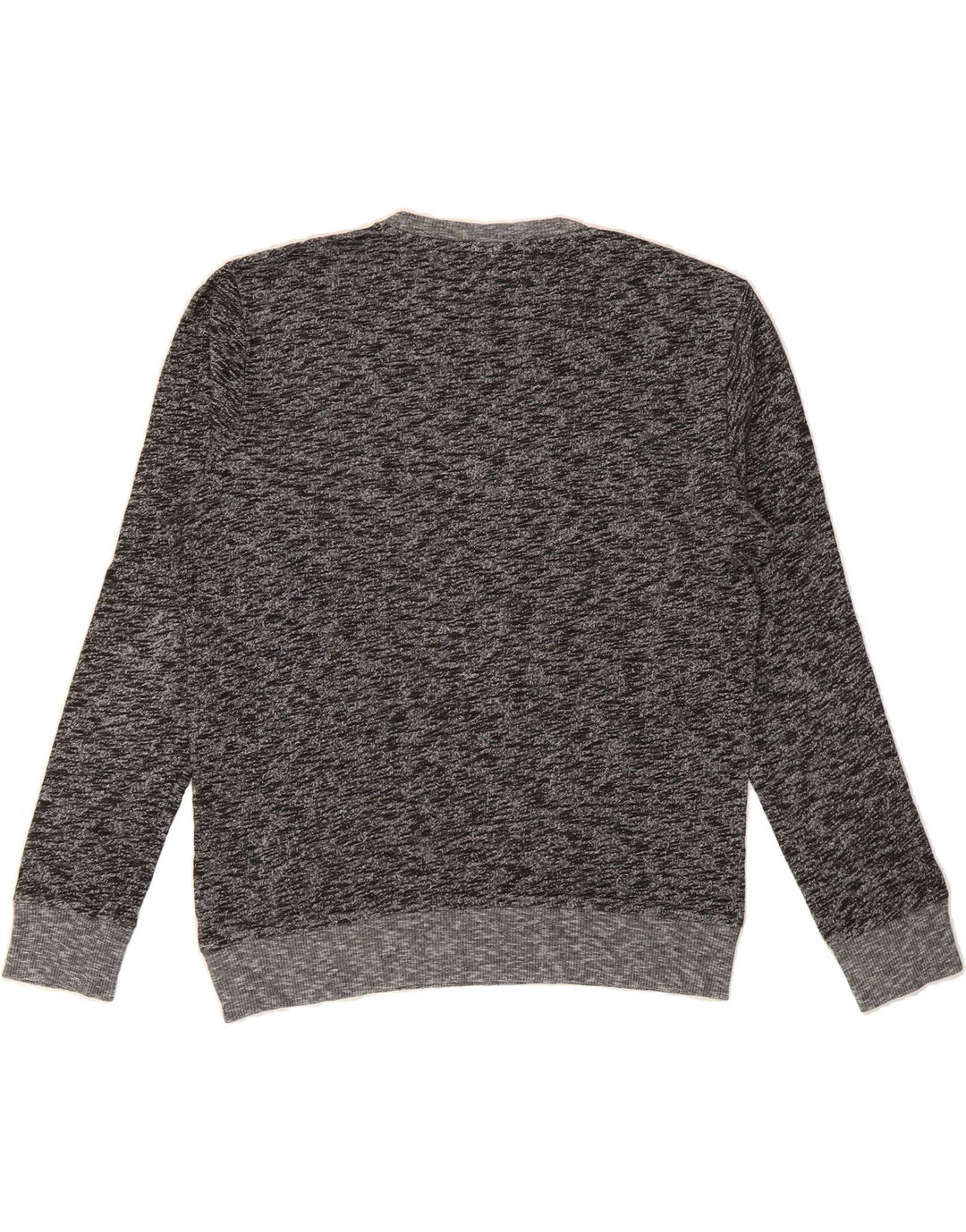 JACK & JONES Mens Graphic Sweatshirt Jumper Large Grey Flecked Vintage Jack & Jones and Second-Hand Jack & Jones from Messina Hembry 