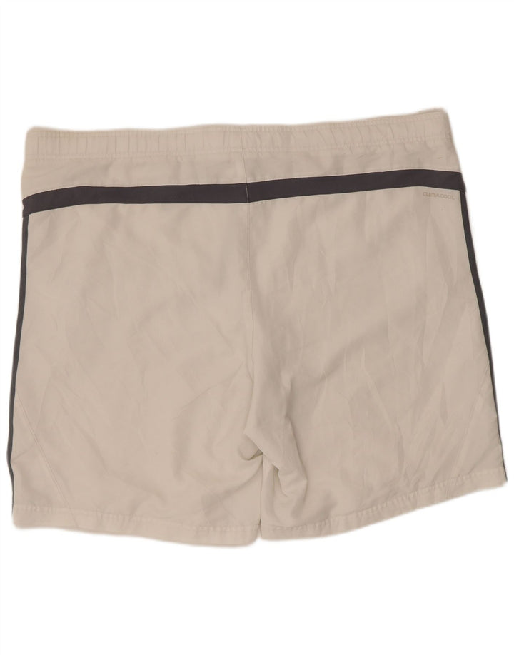 Adidas Mens Climacool Sport Shorts 2XL Blanco Poliéster
