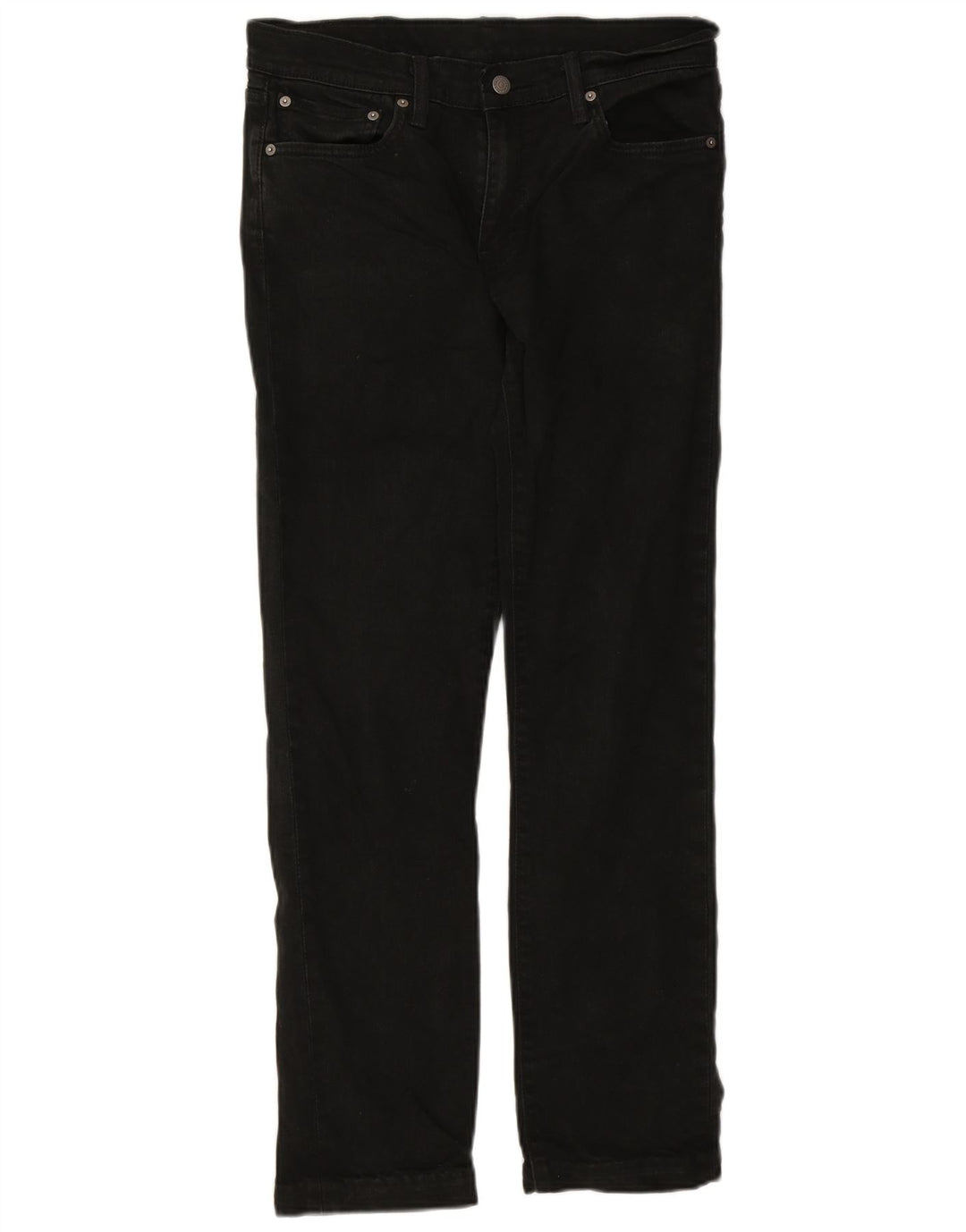 Levi's Hombre 511 Slim Jeans W32 L30 Algodón Negro