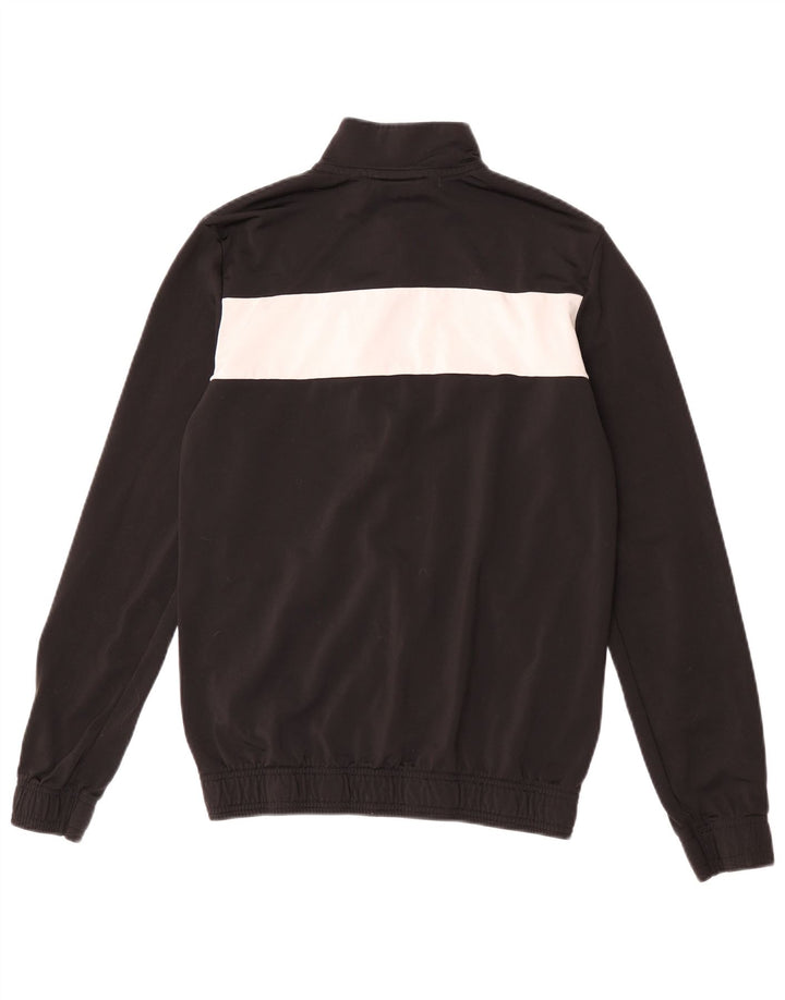 Puma Chaqueta de chándal para niño 15-16 años Negro Colorblock Poliéster