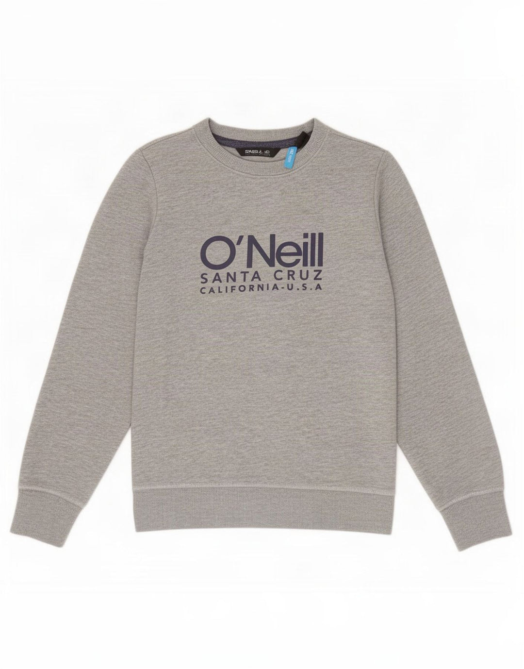 O'Neill Sudadera con gráfico para niños 9-10 años Gris Moteado