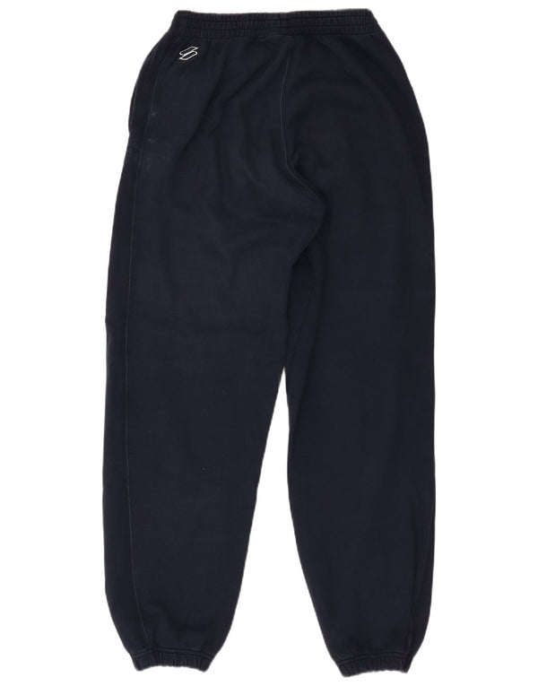 Superdry Pantalones de chándal holgados para mujer Joggers UK 40 Small Azul marino
