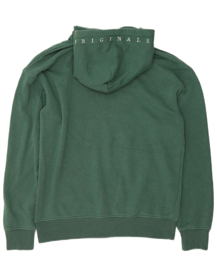 Jack & Jones Hombre Sudadera con Capucha Jumper Algodón Verde Medio