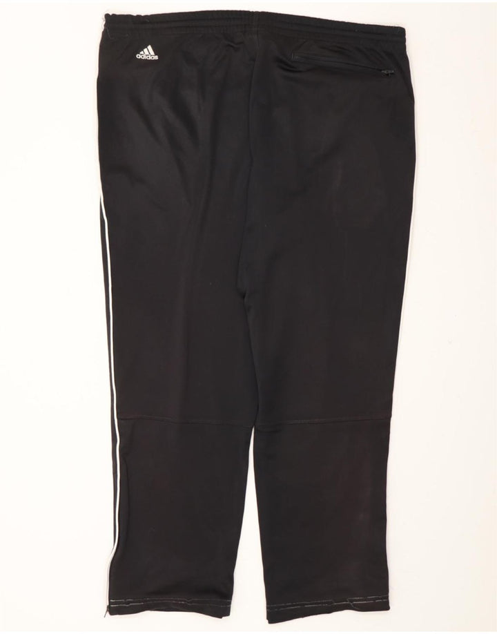ADIDAS Mens Tracksuit Trousers Large Black Polyester Vintage Adidas and Second-Hand Adidas from Messina Hembry 