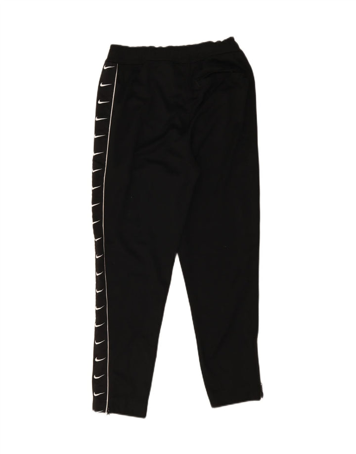 Nike Pantalones de chándal gráficos para mujer UK 10 Small Poliéster negro