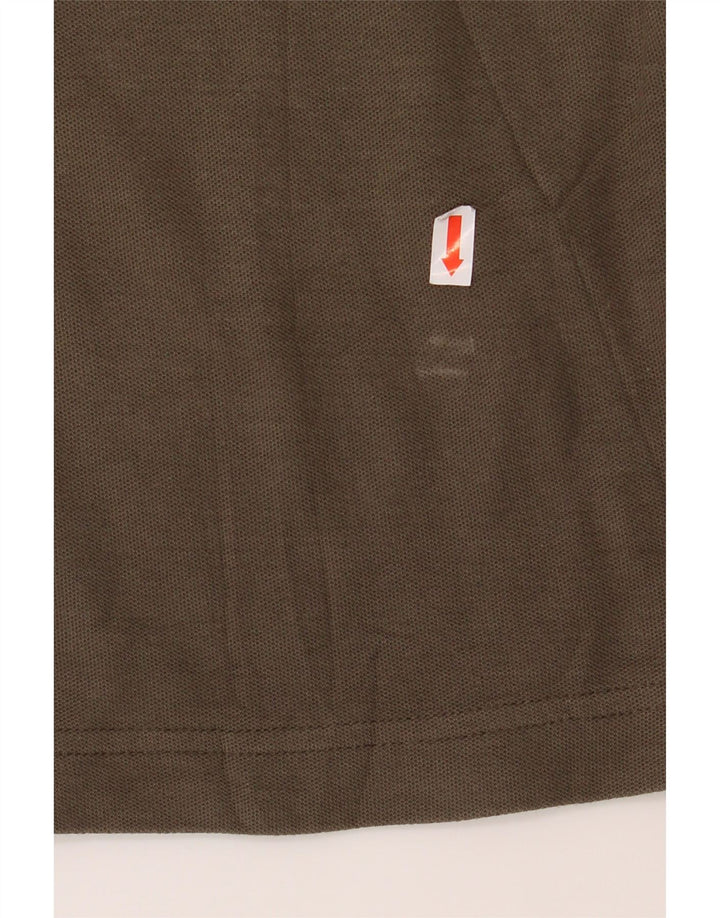 LOTTO Mens Polo Shirt Small Khaki Cotton Vintage Lotto and Second-Hand Lotto from Messina Hembry 