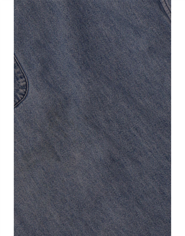 RALPH LAUREN Camisa vaquera talla grande para hombre 2XL Algodón azul