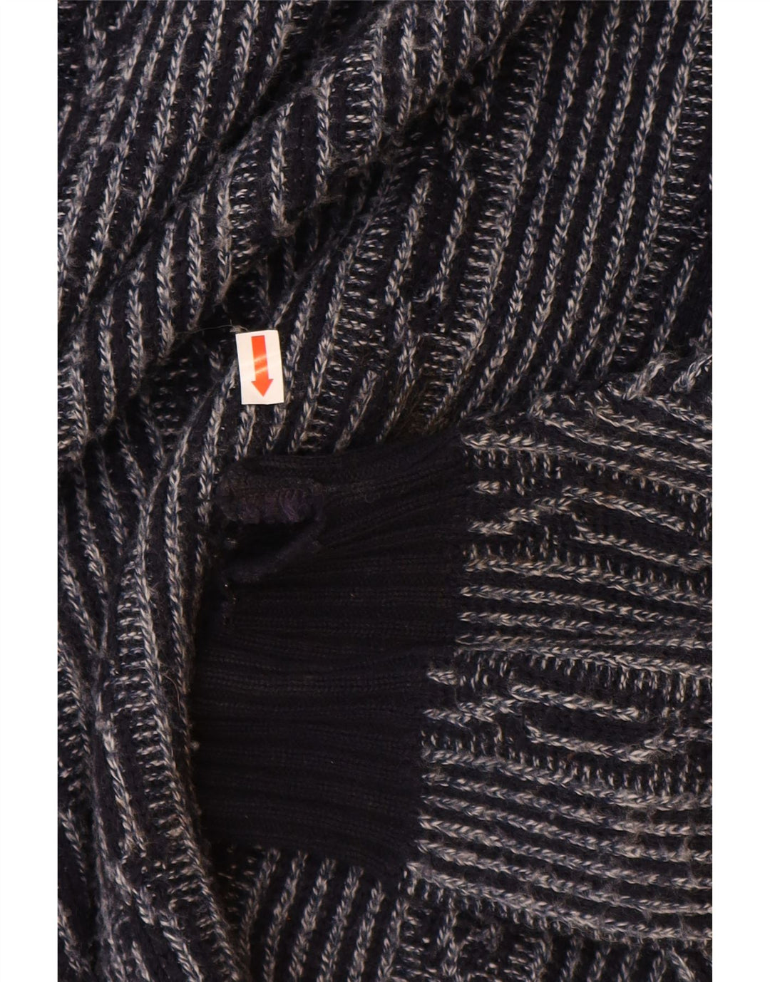 C & A - Jersey para hombre con cuello barco, talla grande, color azul marino, poliacrílico