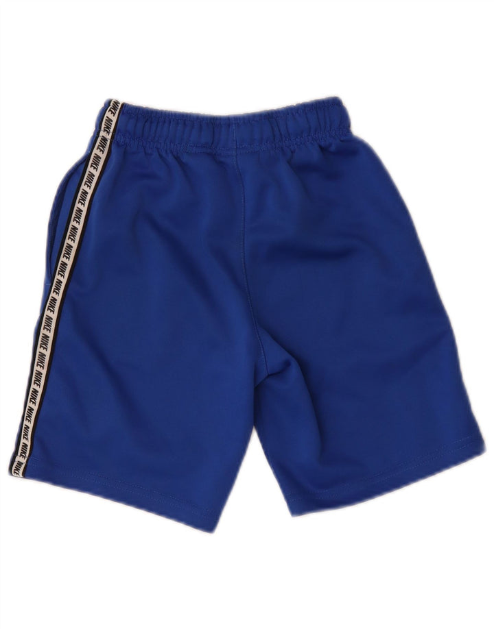 Nike Pantalones cortos deportivos con gráficos para niños 8-9 años Pequeño Azul Poliéster