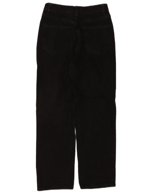Zara Jeans holgados de talle alto para mujer EU 36 XS W26 L26 Negro
