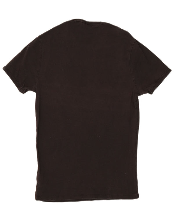 G-Star Hombre Camiseta Top Medium Negro Algodón