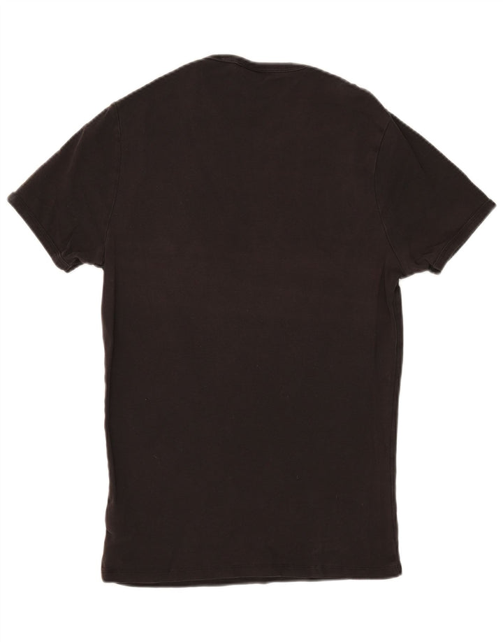 G-Star Hombre Camiseta Top Medium Negro Algodón
