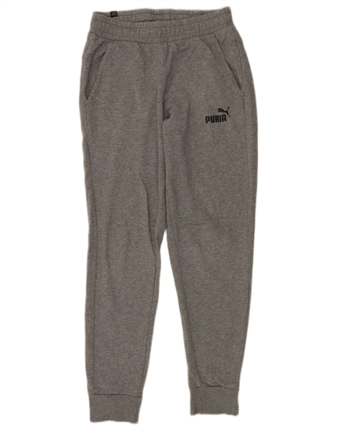 Puma Pantalones De Chándal Para Hombre Joggers Small Gris Algodón