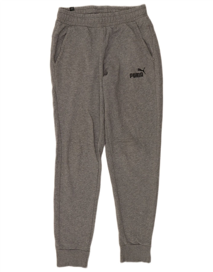 Puma Pantalones De Chándal Para Hombre Joggers Small Gris Algodón