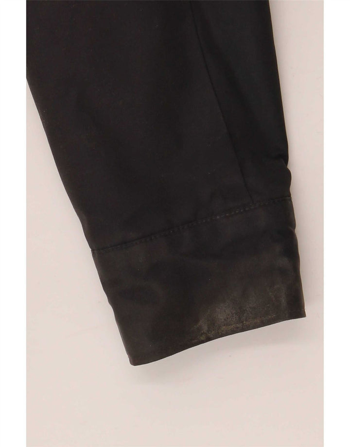 Crew Clothing Chaqueta bomber para hombre UK 38 Mediana Algodón negro