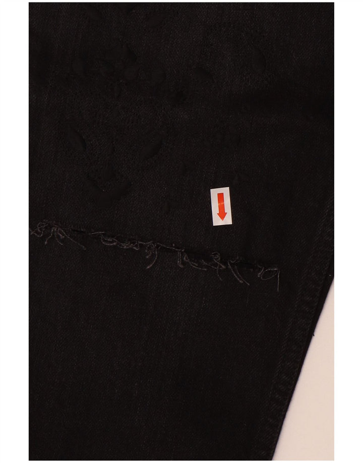 Zara Jeans Slim para Mujer EU 40 Medium W31 L29 Algodón Negro