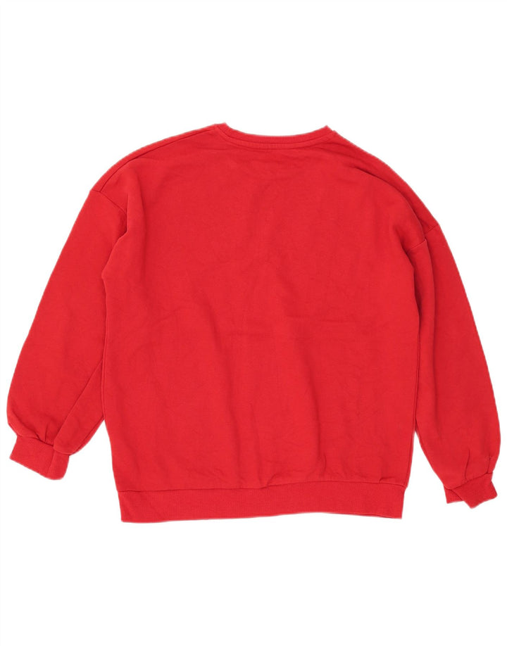 MARKS & SPENCER Sudadera para niña Jersey 12-13 años Rojo Algodón