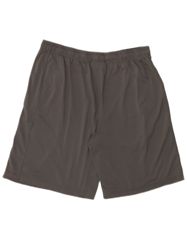 Under Armour Pantalones cortos deportivos para hombre XL Gris Poliéster