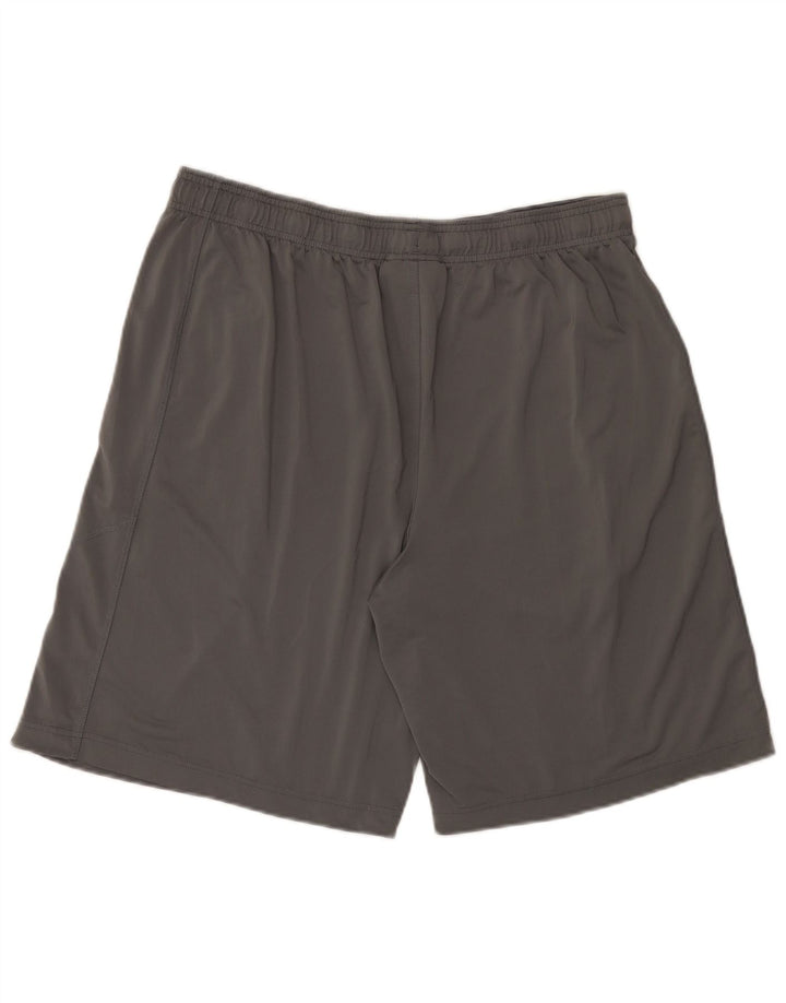 Under Armour Pantalones cortos deportivos para hombre XL Gris Poliéster
