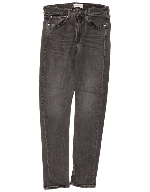 Calvin Klein Jeans ajustados para hombre W32 L32 Algodón gris