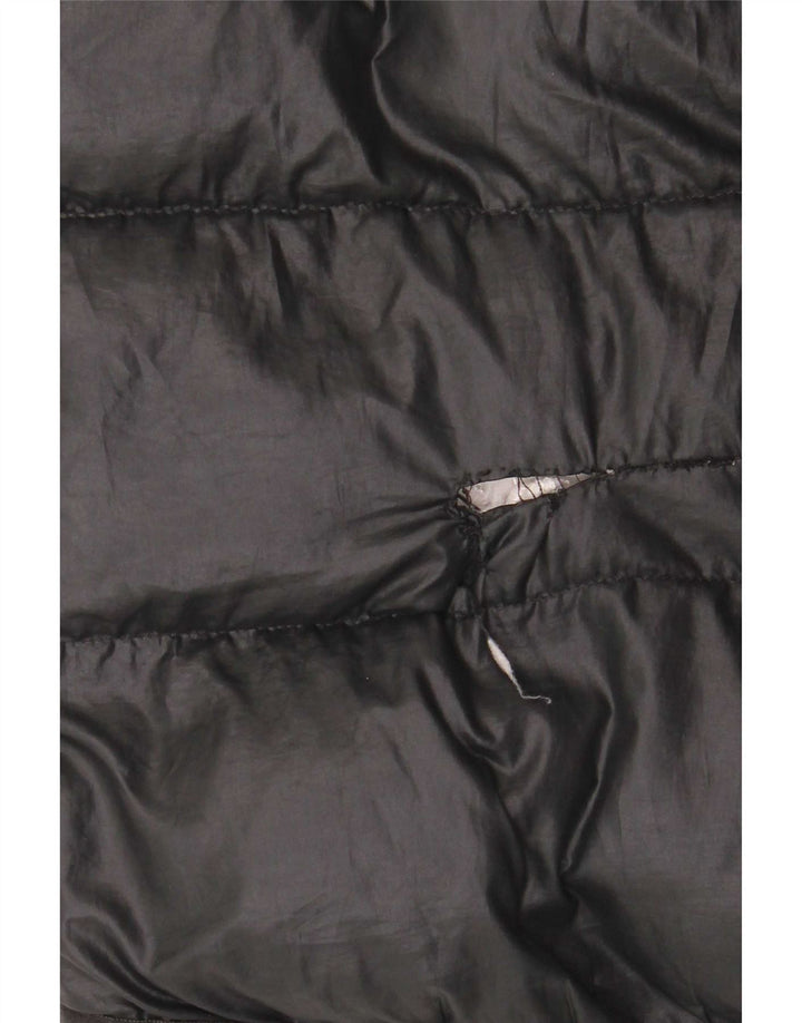 Adidas Chaqueta acolchada con capucha para niño 11-12 años Negro Poliéster