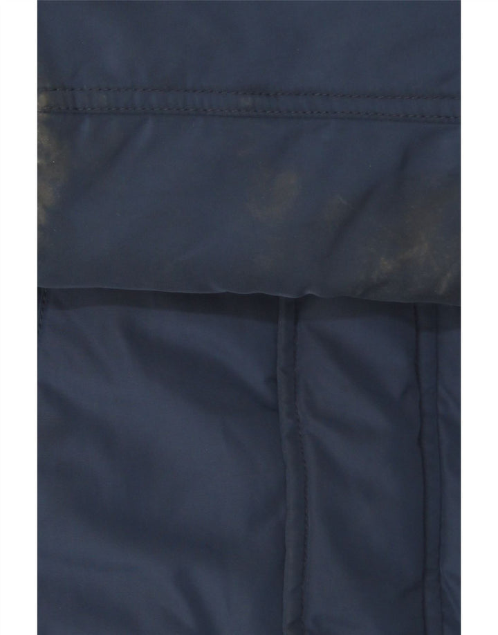Tommy Hilfiger Chaqueta acolchada con capucha para niños 9-10 años Azul marino Poliéster