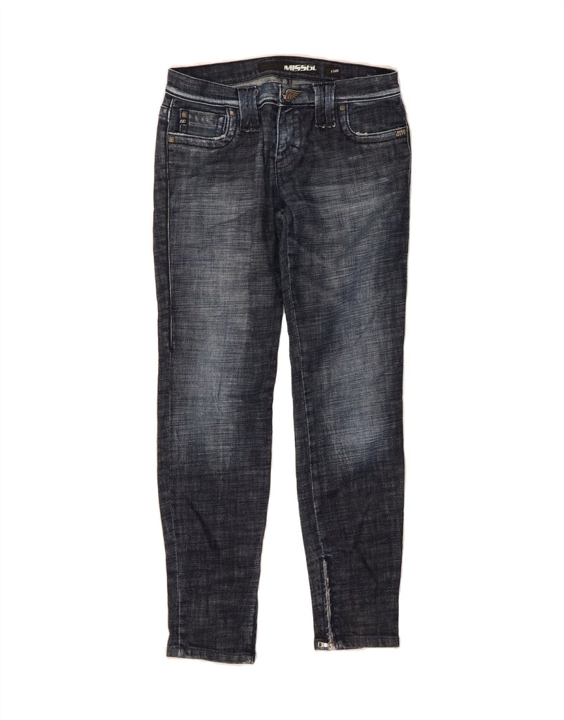MISS SIXTY Womens Slim Jeans W30 L28 Navy Blue Cotton Vintage Miss Sixty and Second-Hand Miss Sixty from Messina Hembry 