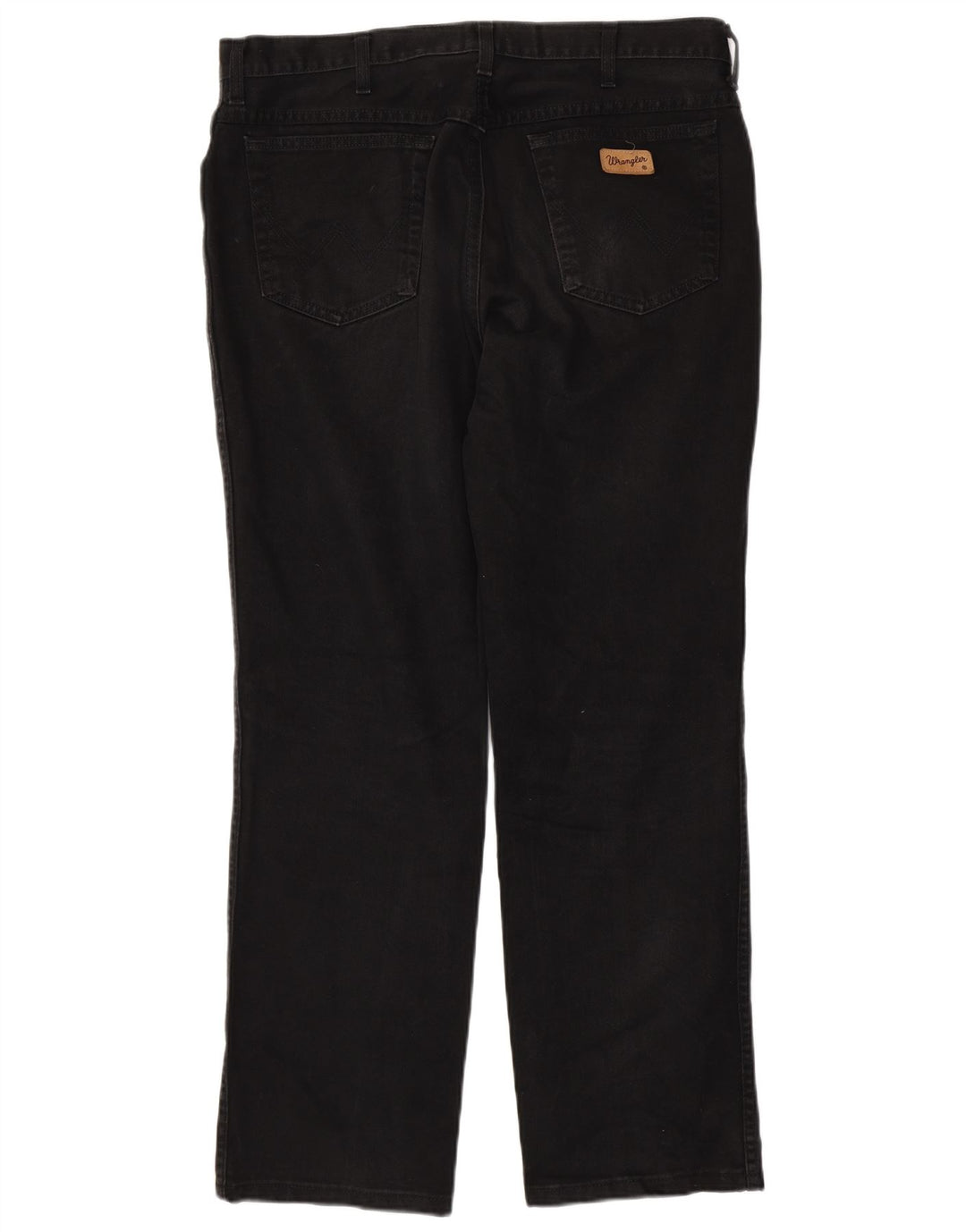 WRANGLER Vaqueros rectos para hombre W38 L32 Negro