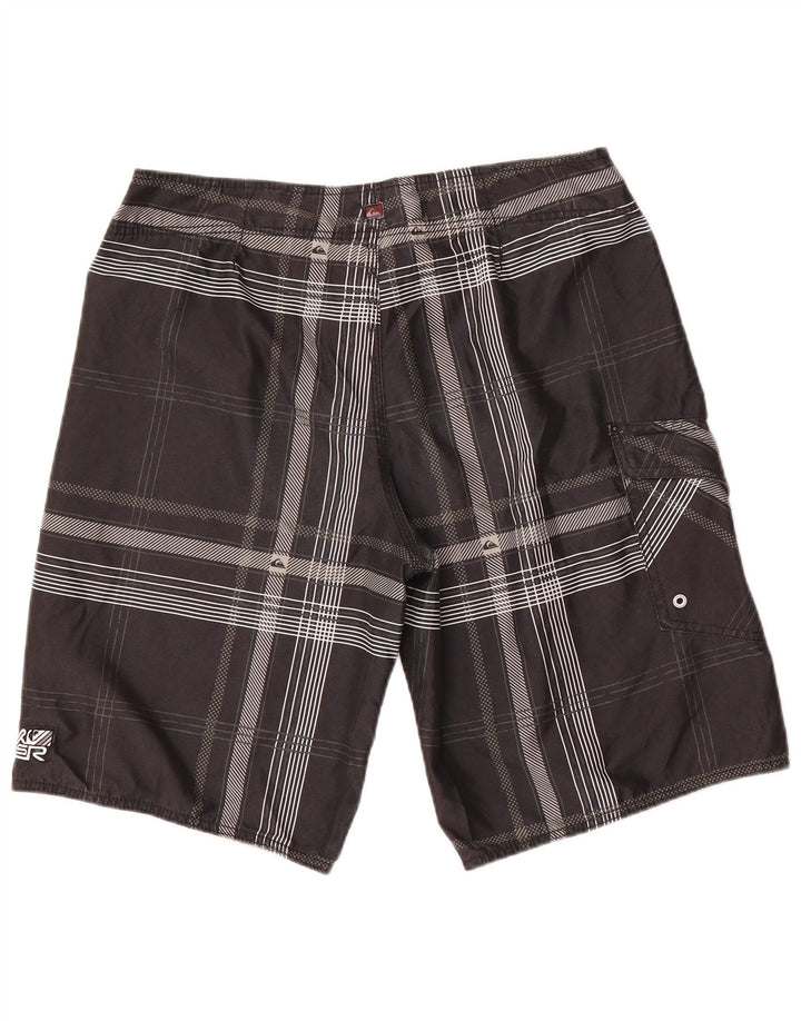 Bañador Quiksilver Hombre Medium Black Check Poliéster