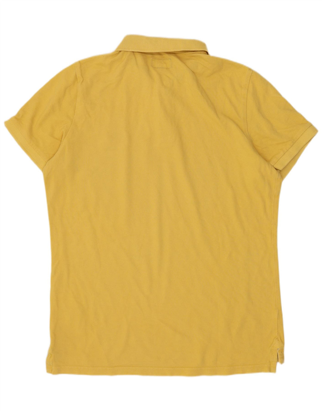 Superdry Polo Hombre XL Algodón Amarillo