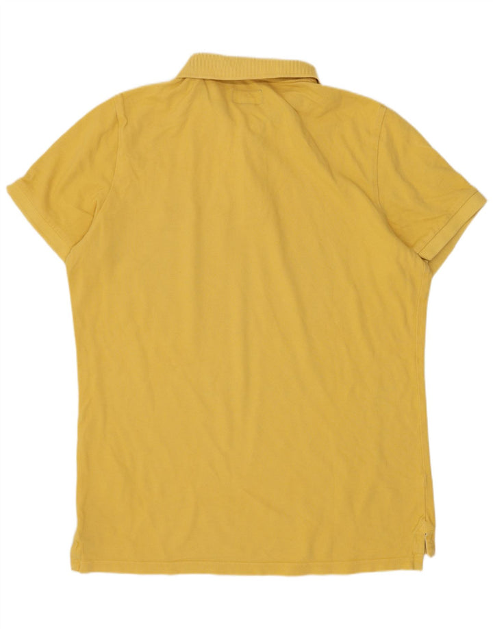Superdry Polo Hombre XL Algodón Amarillo