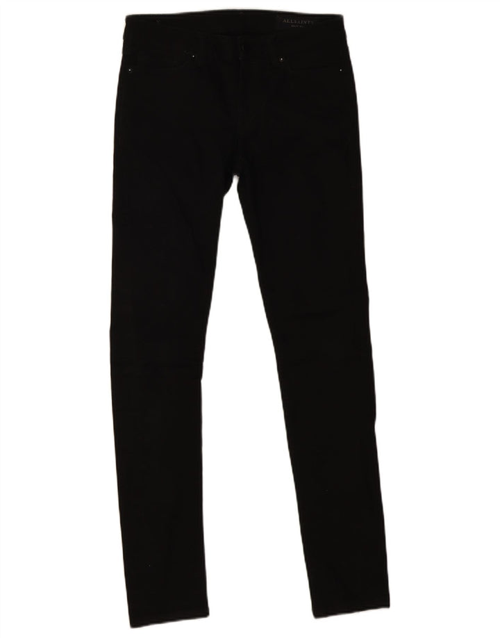 Vaqueros pitillo para mujer All Saints W26 L28 Algodón negro