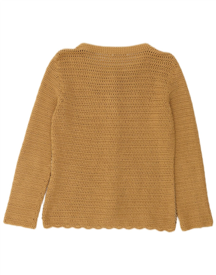 Koan - Cárdigan para mujer, talla 40, poliéster, color marrón medio