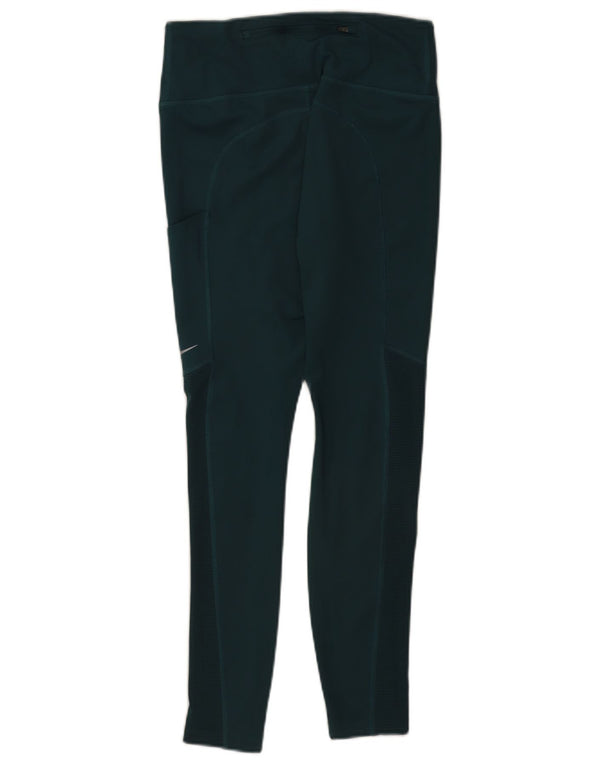 Nike Leggings Dri Fit Graphic para mujer UK 40 Poliéster verde medio