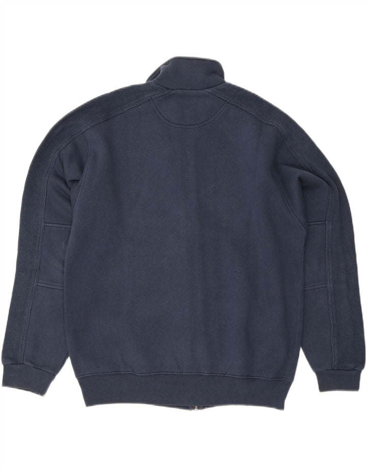 Champion Chaqueta de chándal para hombre de algodón azul marino mediano