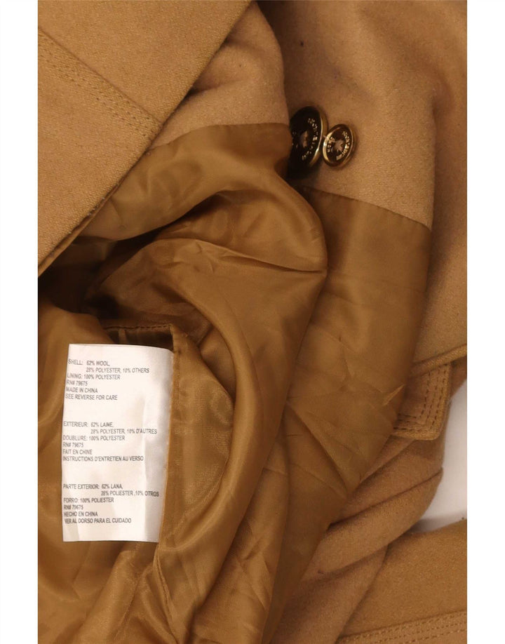 Michael Kors chaquetón para mujer US 10 grande lana beige