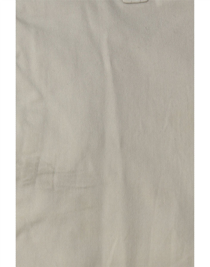 J. CREW Pantalones cortos chinos para hombre W33 Algodón gris medio