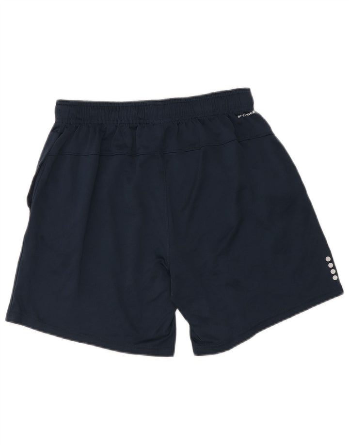 Pantalones cortos deportivos Reebok Hombre Medio Azul marino Poliéster