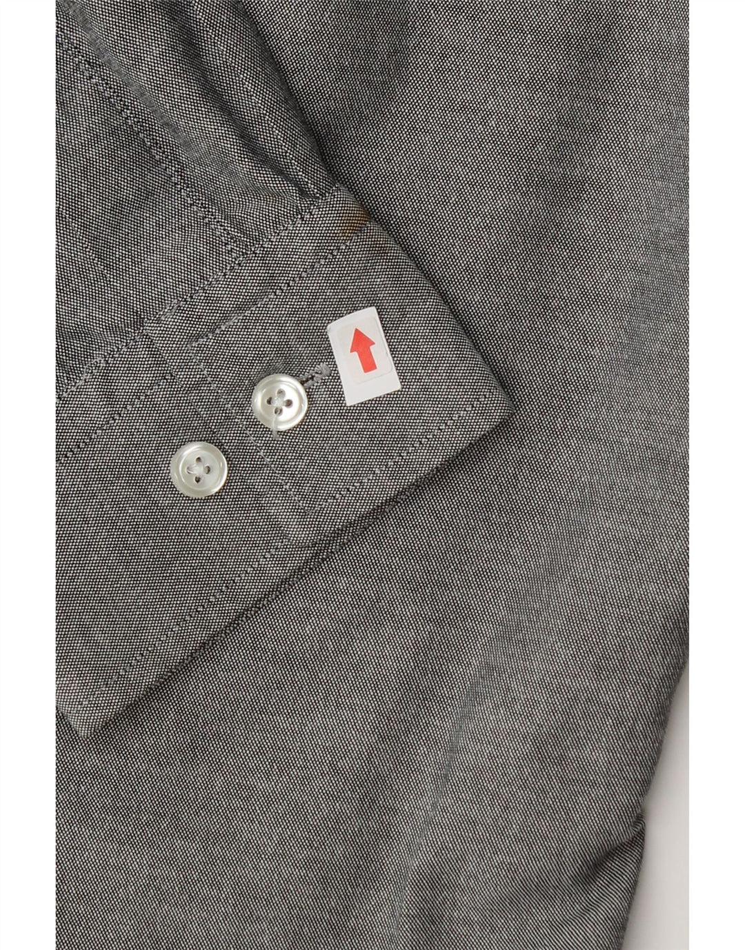 Penguin - Camisa ajustada para hombre, algodón gris grande