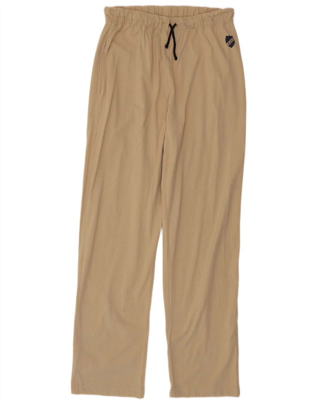Asics - Pantalón de chándal para hombre, talla grande, algodón beige
