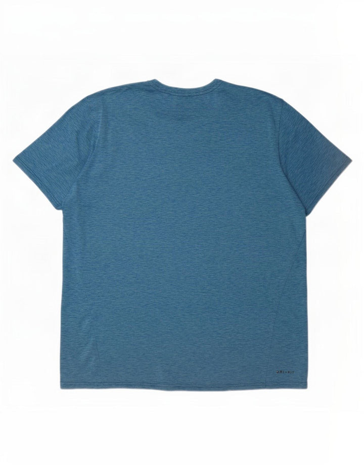 Nike Camiseta Dri Fit para Hombre Top XL Azul