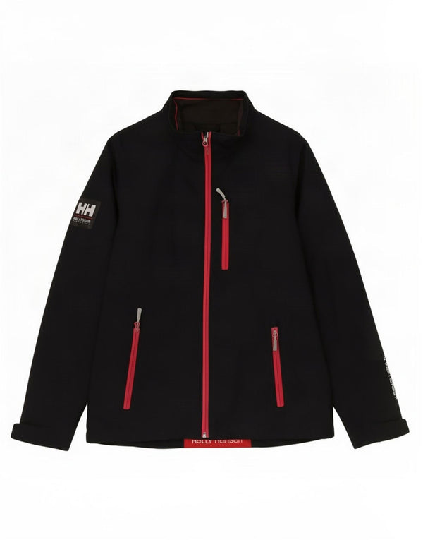Helly Hansen Chaqueta cortavientos gráfica para mujer UK 44 Mediana Poliéster negro