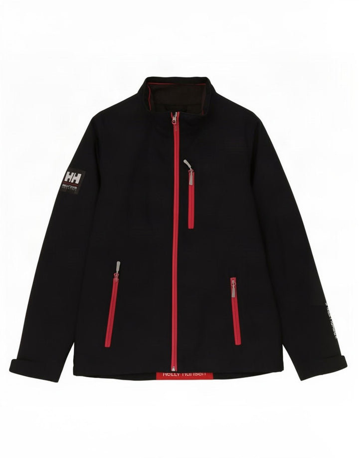 Helly Hansen Chaqueta cortavientos gráfica para mujer UK 44 Mediana Poliéster negro