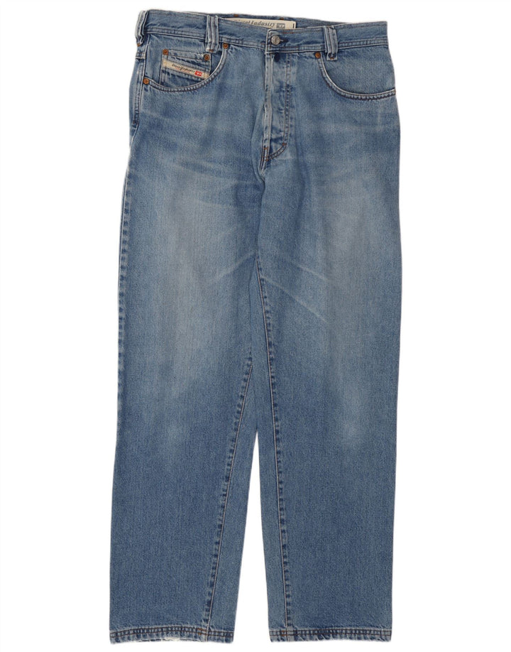 Diesel Vaqueros Rectos Para Hombre W34 L32 Azul