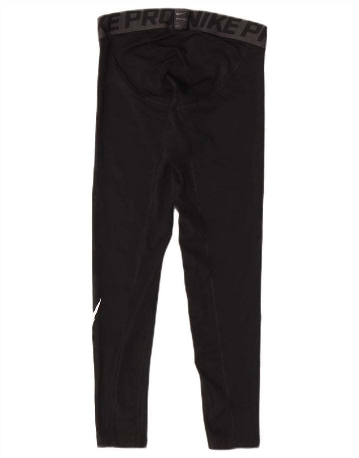Nike Leggings de compresión para niños 10-11 años Mediano Negro Poliéster