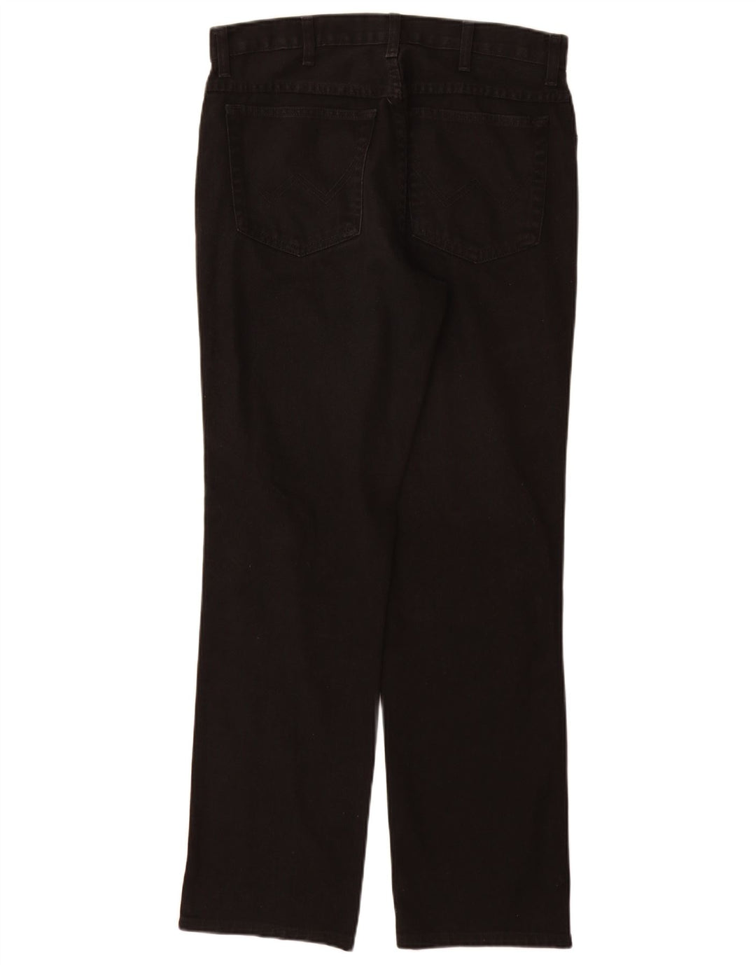 WRANGLER Vaqueros rectos Texas para hombre W34 L32 Algodón negro